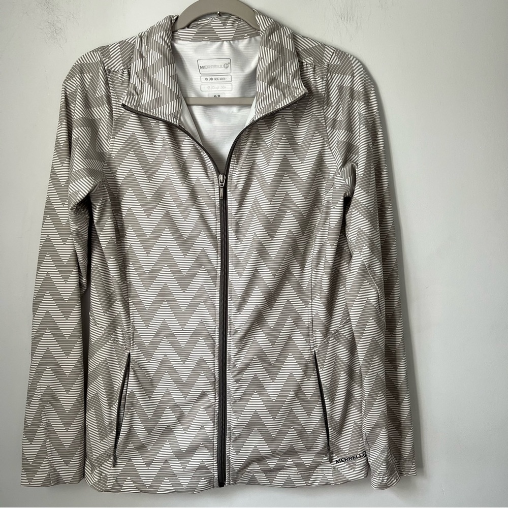 Merrell Athletic Jacket / Zip Up Women's Size Medium with Flaws